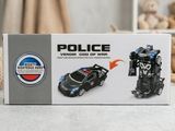 Police car transforming toy