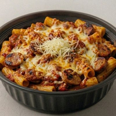 Sausage cheese pasta