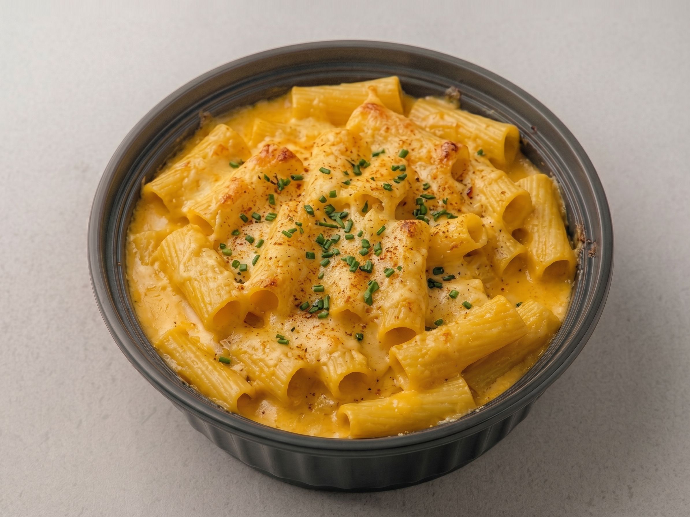 Cheddar cheese pasta