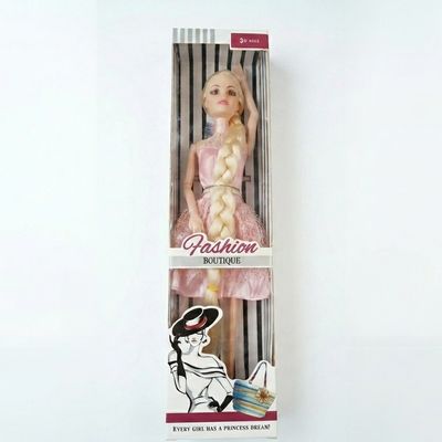 Fashion Princess Doll With Pink Dress