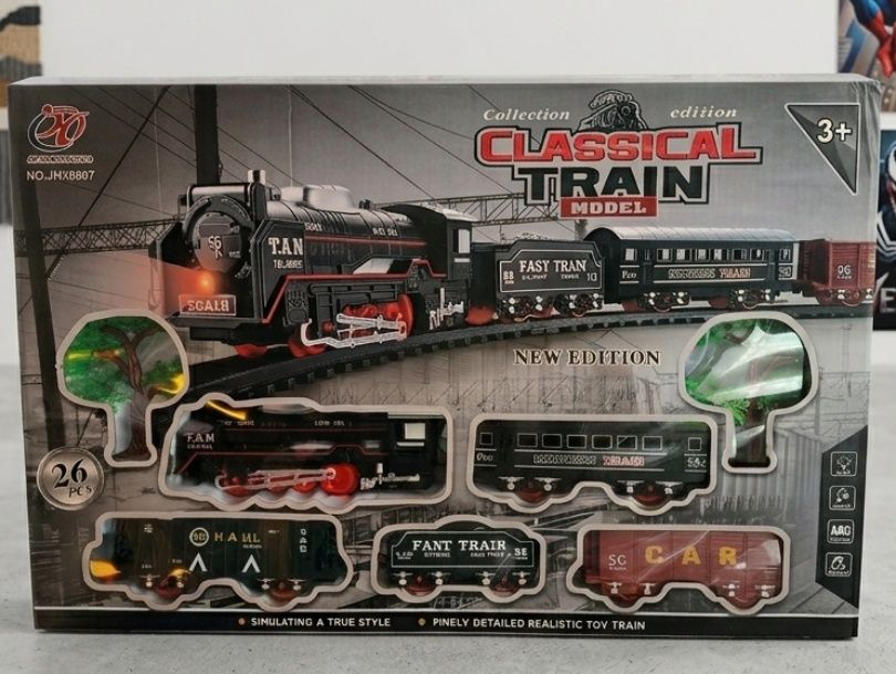Colorful Train Track Toy