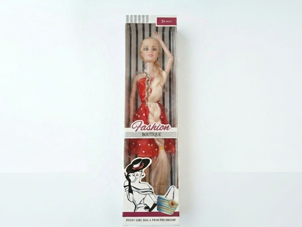 Fashion Princess Doll With Red Dress