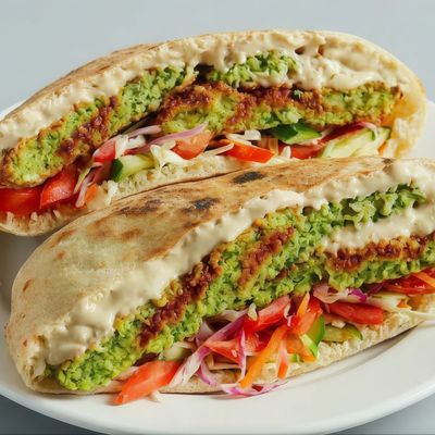 Stuffed Falafel Sandwich