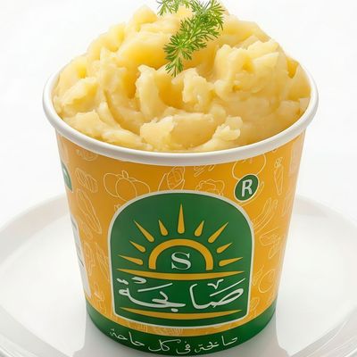 Box of mashed potatoes