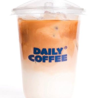 Iced white mocha