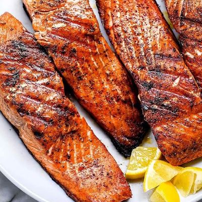 Grilled Salmon Meal