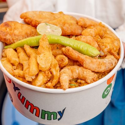 Medium mixed shrimp