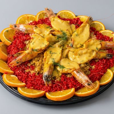 King s Tray with Jumbo Butterfly Shrimp