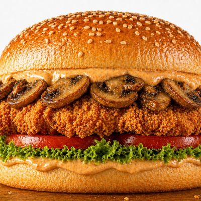 Crunchy Chicken Mushroom