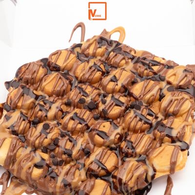Chocolate Bubbles Waffles
