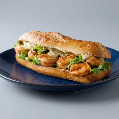 Mexican Shrimp Sandwich