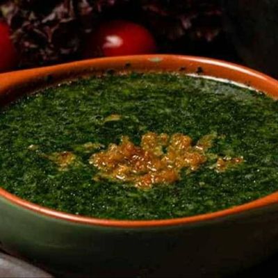 Molokhia with Chicken
