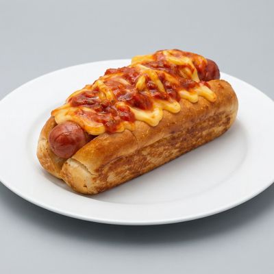 Cheesy Chili Hotdog