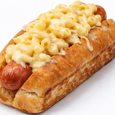 Mac'n Cheese Hotdog