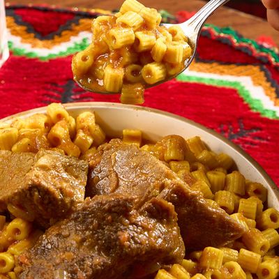 Mbakbka with Meat