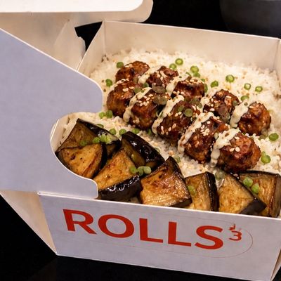 Eggplant Kofta Rice