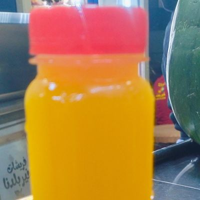 Fresh Orange Juice Bottle