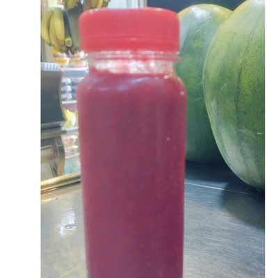 Fresh Strawberry Juice Bottle