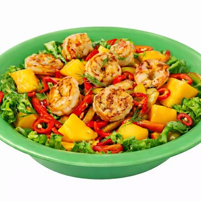 Mango Shrimp Salad