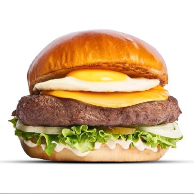 Eggs burger