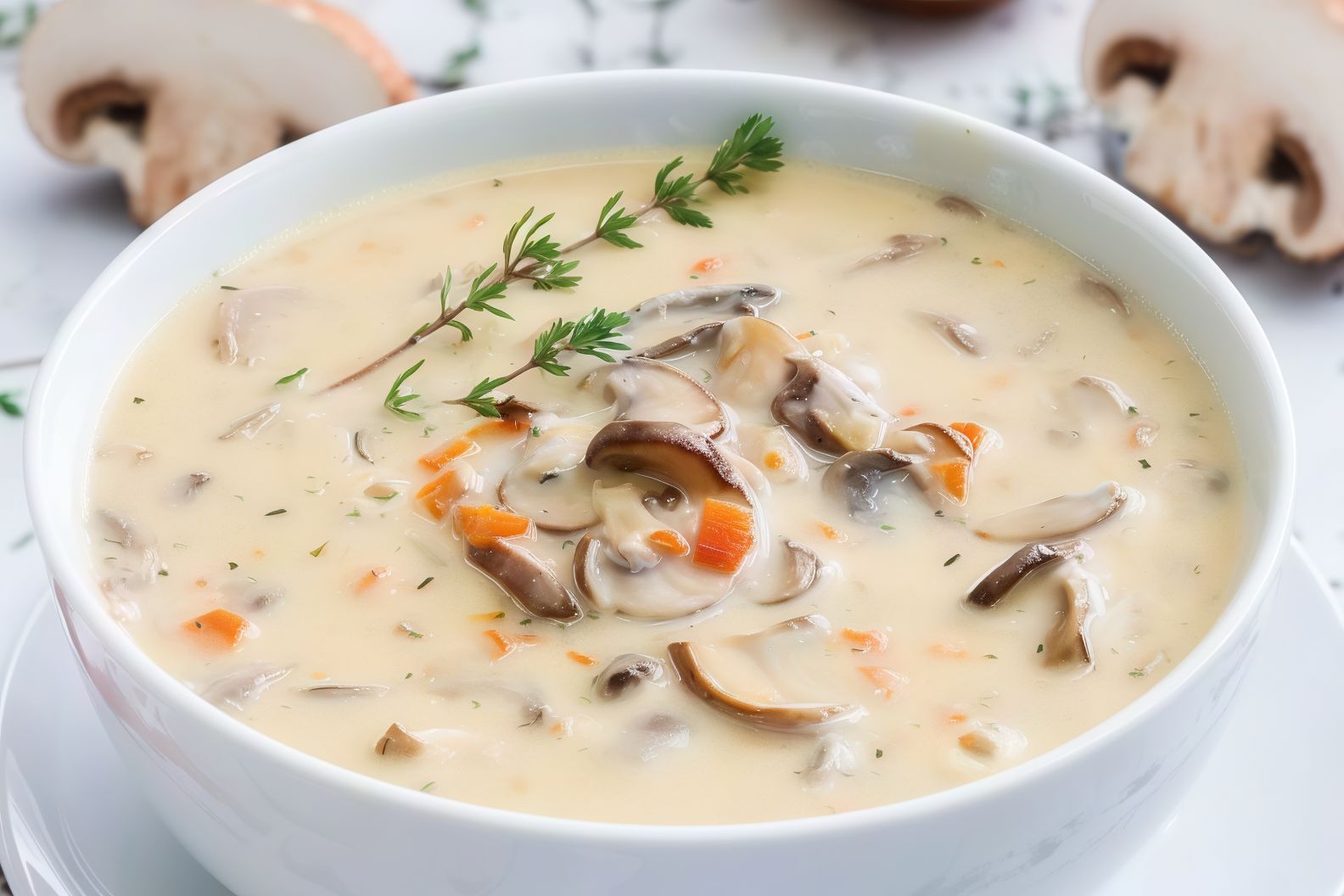 Chicken Mushroom Soup