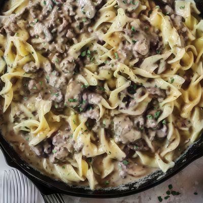 Beef Stroganoff