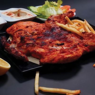 Grilled Chicken with Spinach