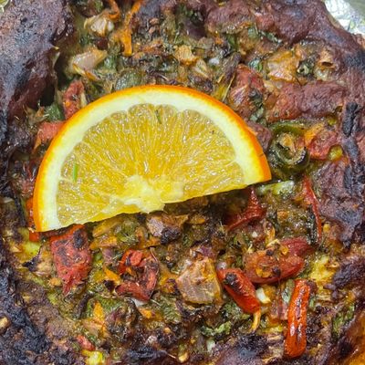 Bouri Sanjari Meal with chicken