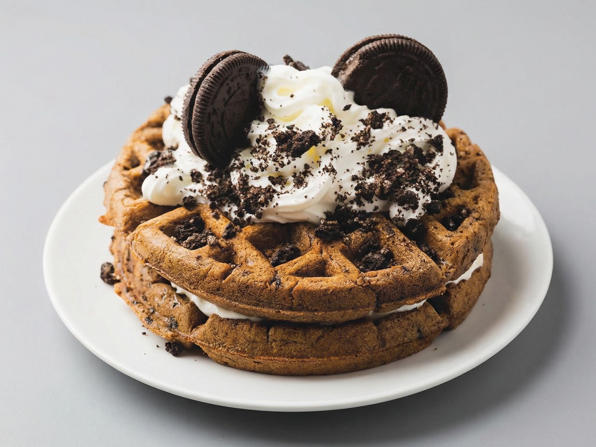 Oreo Mix Waffle