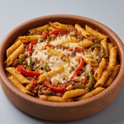 Meat and Mozzarella Casserole