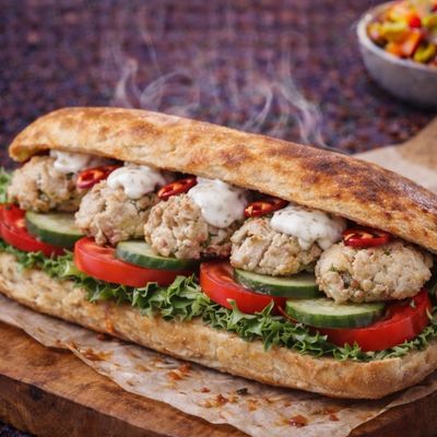 Chicken Kofta Sandwich