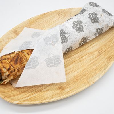 Meat kofta kebab roll