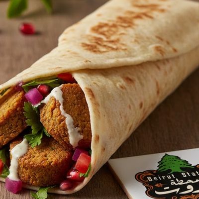 Lebanese Falafel roll