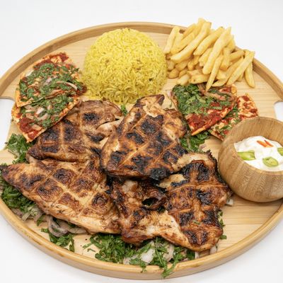 Full charcoal-grilled chicken (boneless)