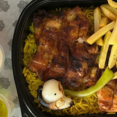 Grilled Boneless Half Chicken Meal