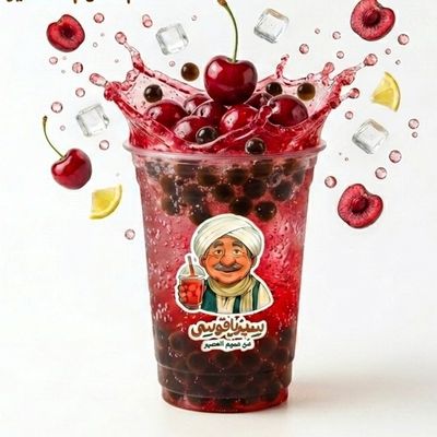 Cherry Boba Fizz
