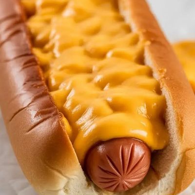 Cheese Hot Dog Sandwich