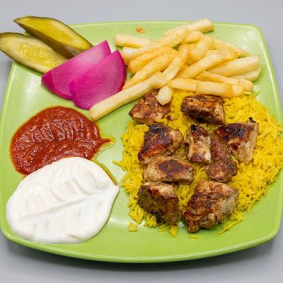 وجبة شيش طاووق الغربية