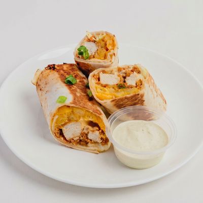 وجبة رول الدجاج الغربية