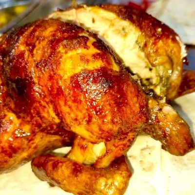 دجاج كامل مشوي