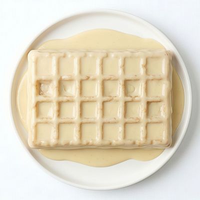 White Chocolate Waffle