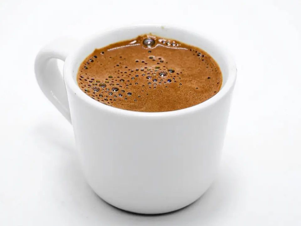 Turkish double coffee