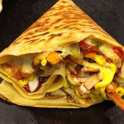 Mixed Chicken Crepe
