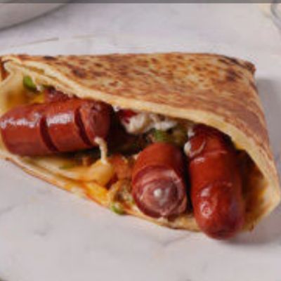 Hot Dog Crepe