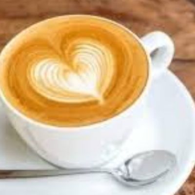 Hot Nescafe with milk