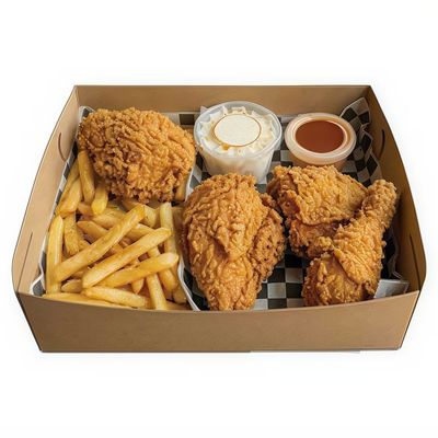 Broasted meal4 Pieces
