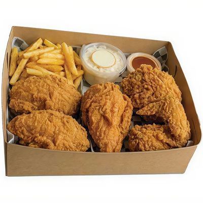 Broasted meal6 Pieces