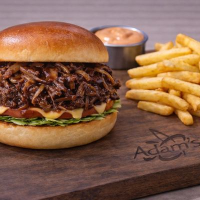 BBQ Pulled Beef Sandwich