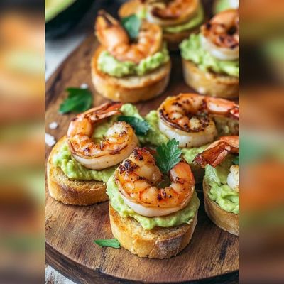 Shrimp Avocado Bites