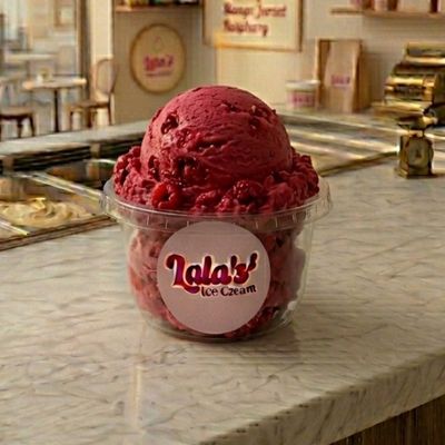 Red berry bowl